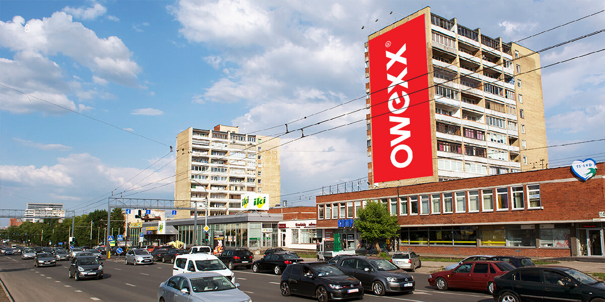 Reklaminis stendas Kaune, Reklamos plotas Kaune