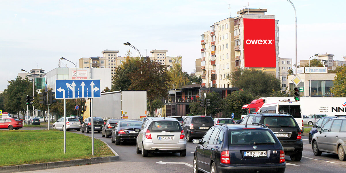 Reklaminis stendas Kaune, Reklamos plotas Kaune