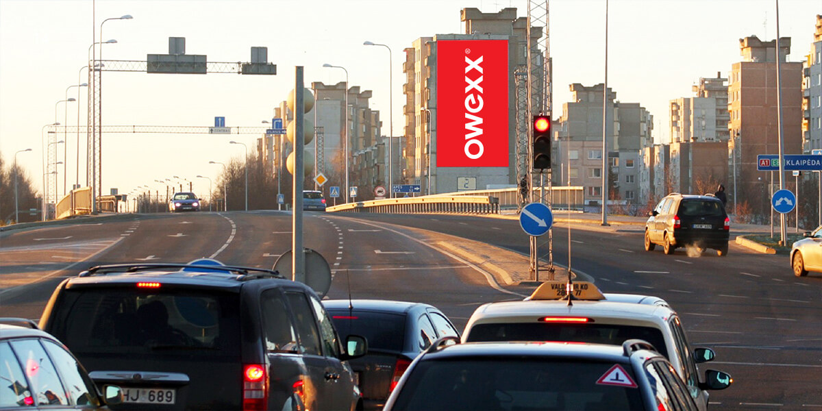 Reklaminis stendas Kaune, Reklamos plotas Kaune