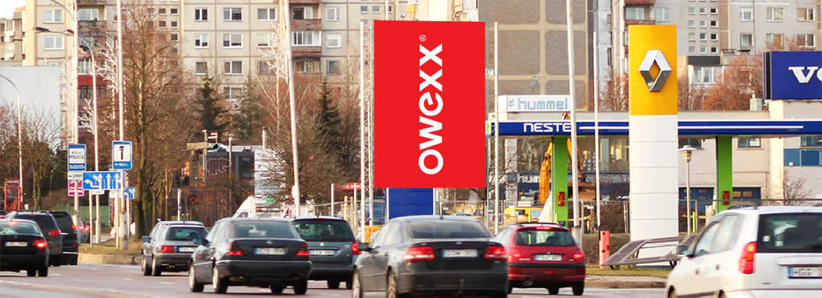 Reklaminis stendas Kaune, Reklamos plotas Kaune