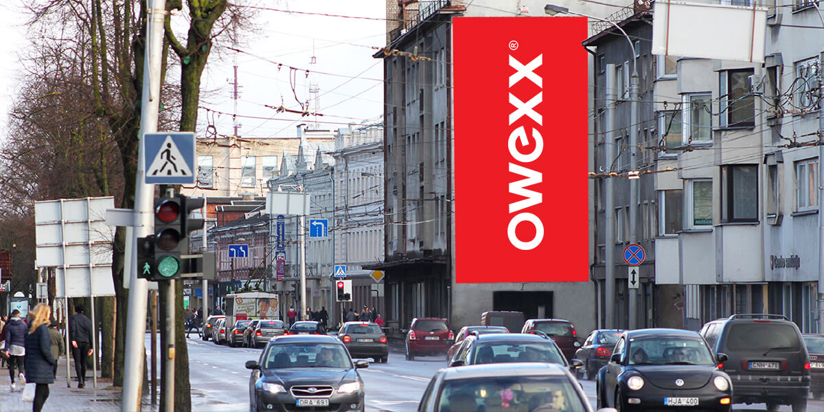 Reklaminis stendas Kaune, Reklamos plotas Kaune