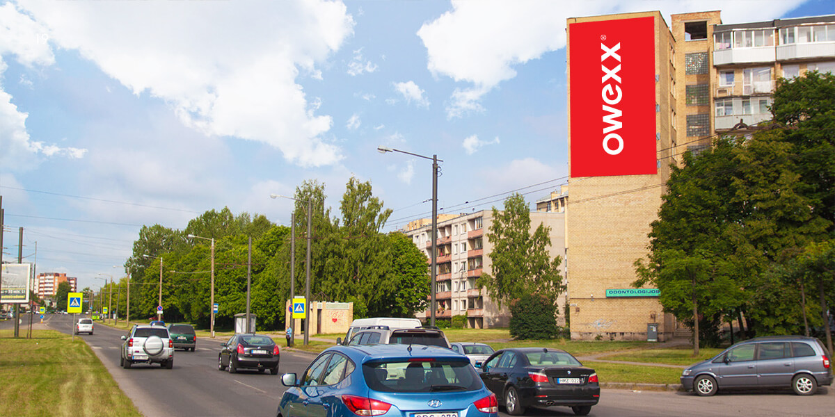 Reklaminis stendas Kaune, Reklamos plotas Kaune